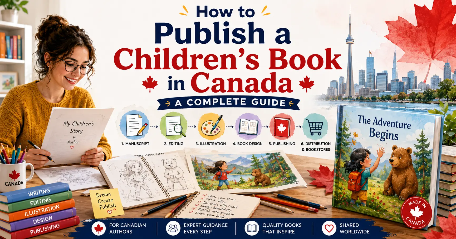 How to Publish a Children's Book in Canada A Complete Guide